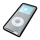 iPod Nano Silver Icon 128x128 png